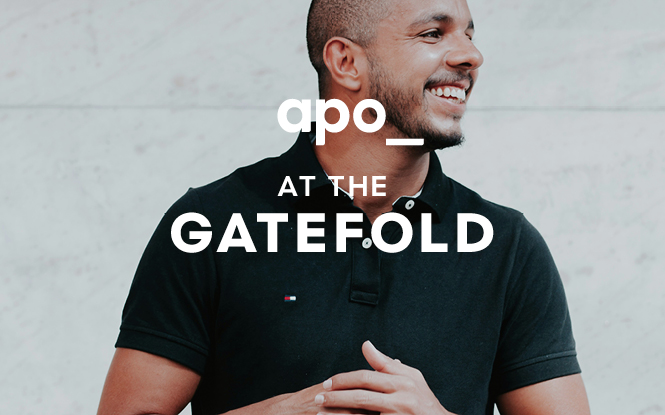 Apo at The Gatefold, Hayes
