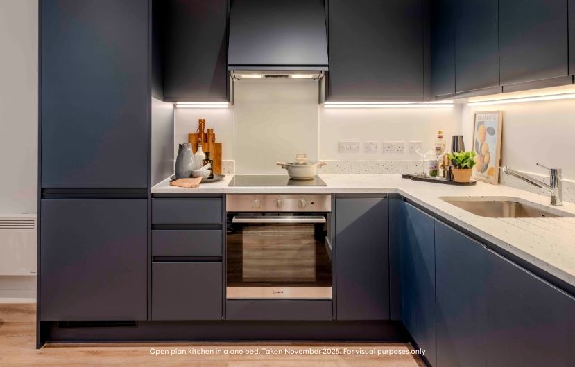 1 Bed image of Kitchen Available To Rent at The Holloway in Birmingham