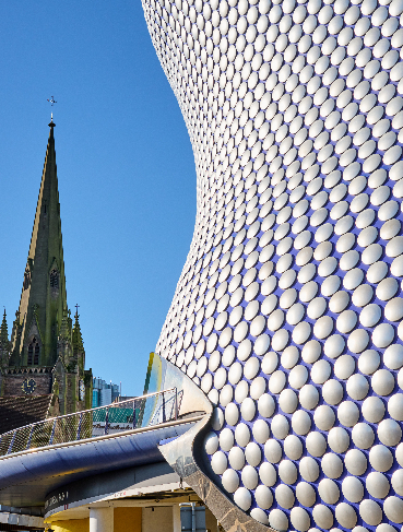 The Bull Ring shopping centre in Birmingham
