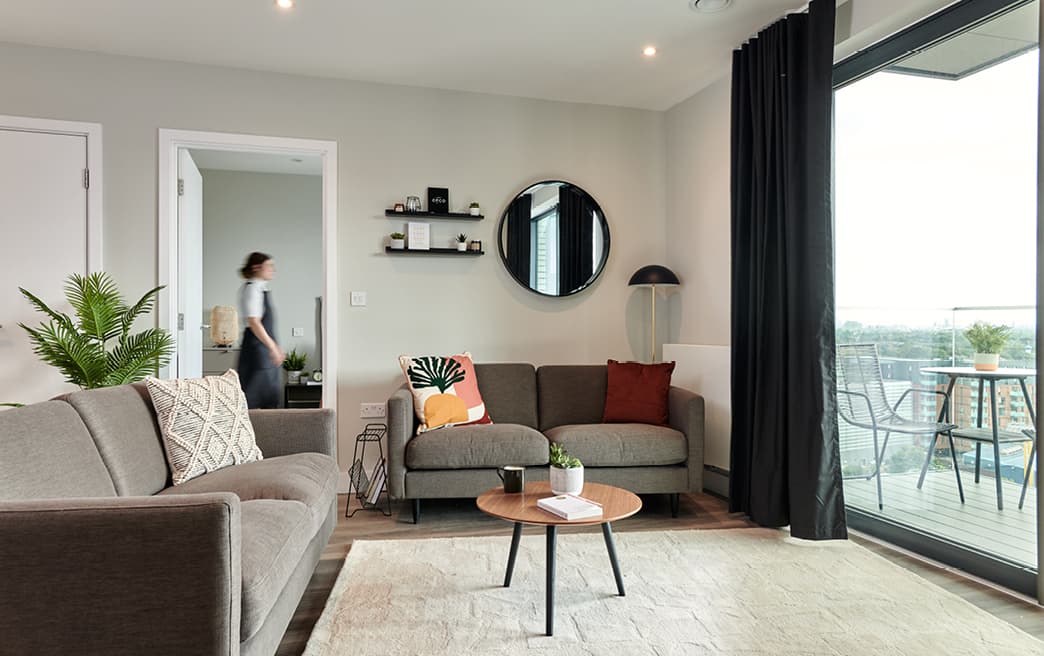 interior image of 2 bed lounge