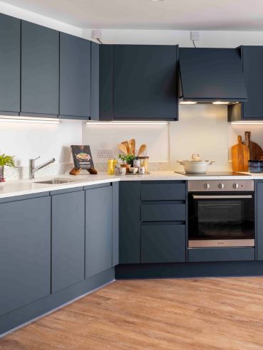 The Holloway two bed apartment bedroom ensuite