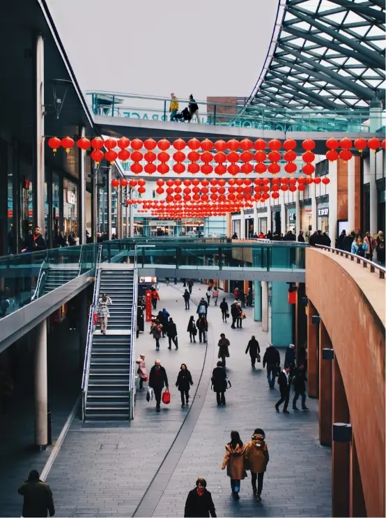 Liverpool one shopping centre